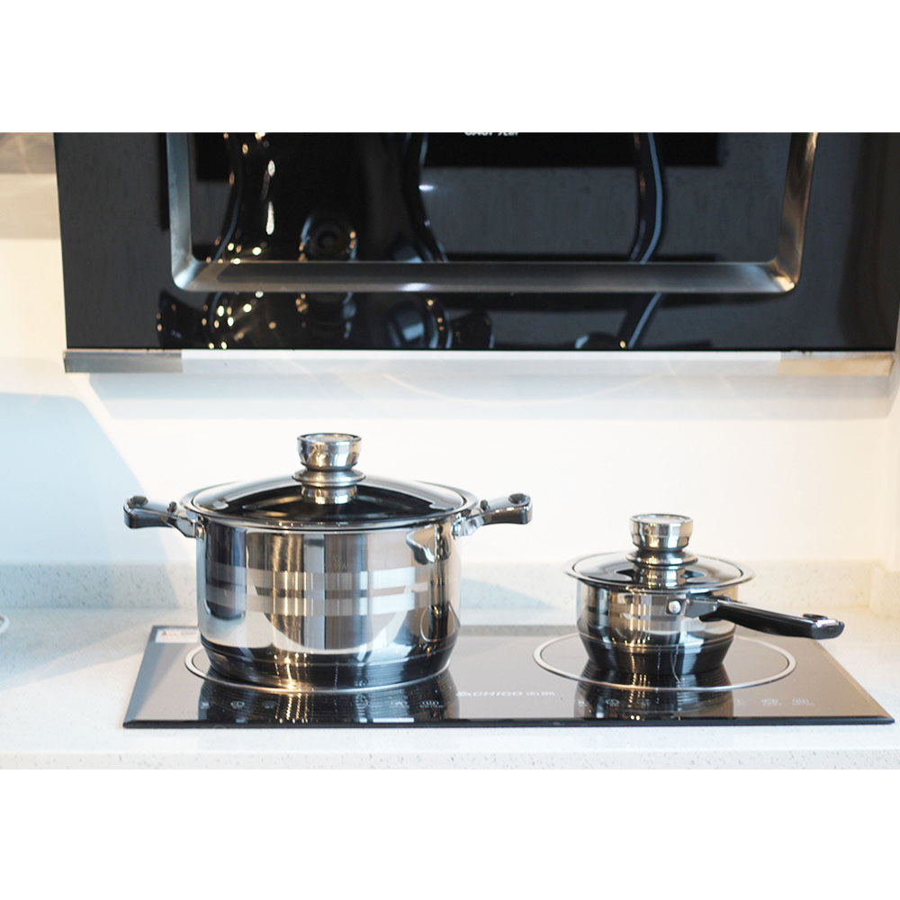 22pcs Stainless Steel Cookware Set — 4