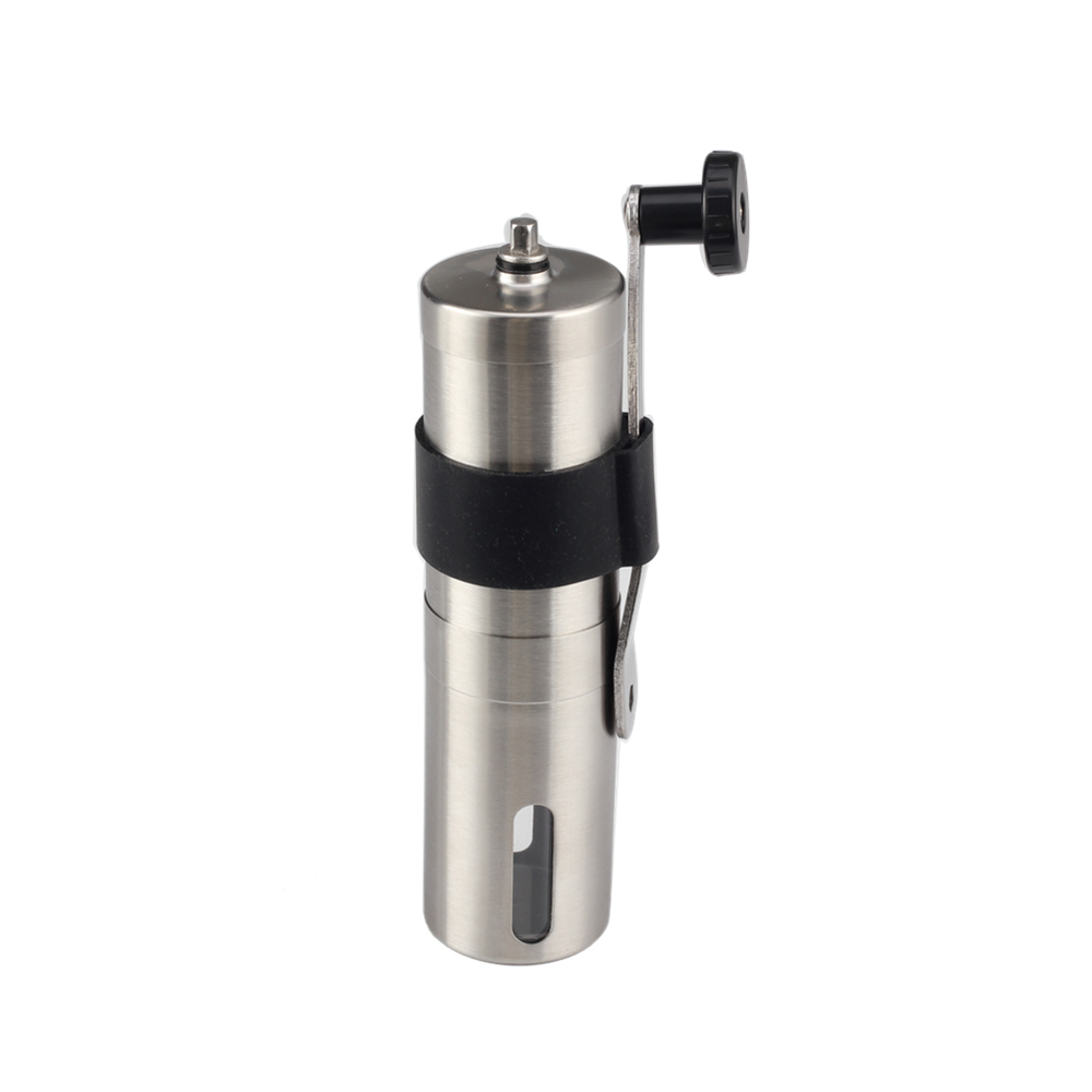Manual Stainless Steel Coffee Grinder for Camping, Travel, Espresso — 5
