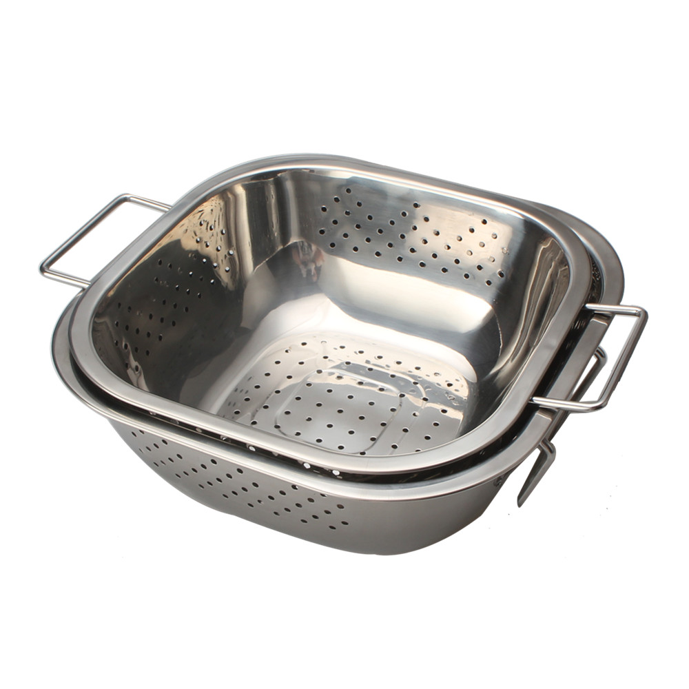Square Colander, Food Storage Bowl Set — product information