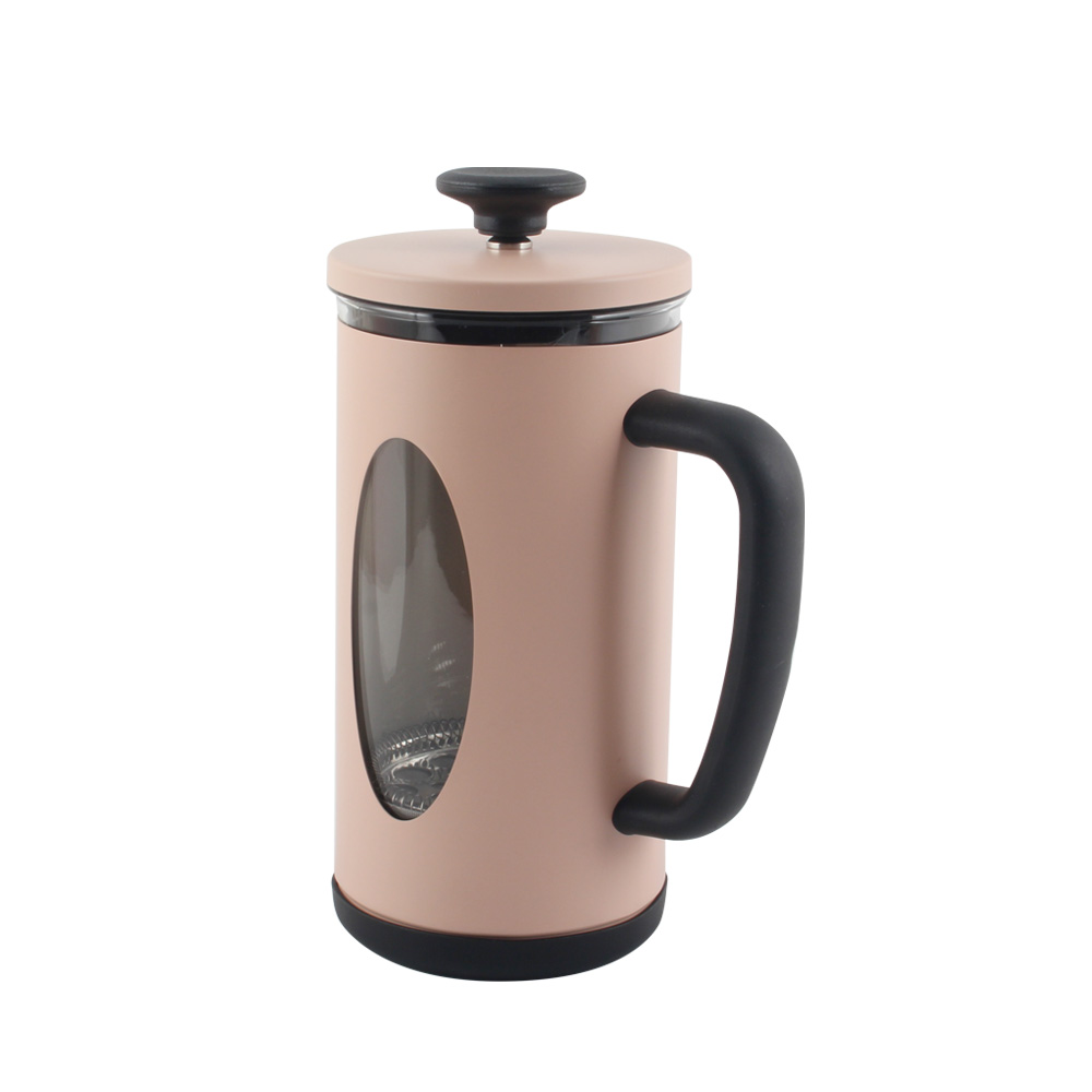 Modern Design French Coffee Press, High-Grade Glass for Hot & Cold Resistance — 2