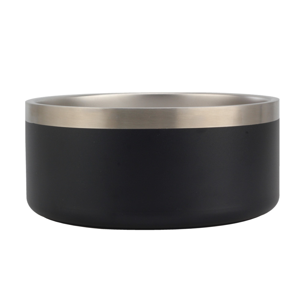 Stainless Steel Pet Bowls Set Of 3 for Food And Water, Silicone Base Anti-Slip — 3