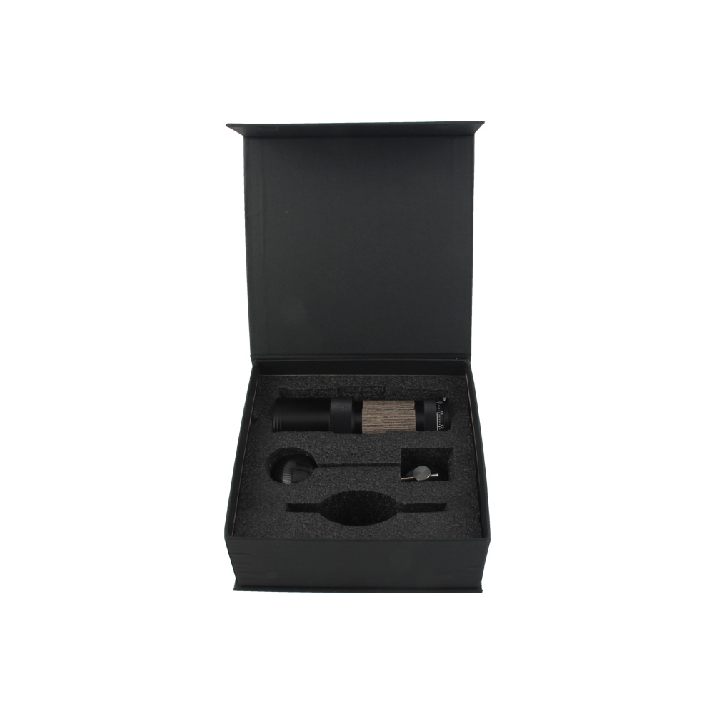 Hand Coffee Grinder With Magnet Catch Cup for French Press, External Adjustable Design — product information