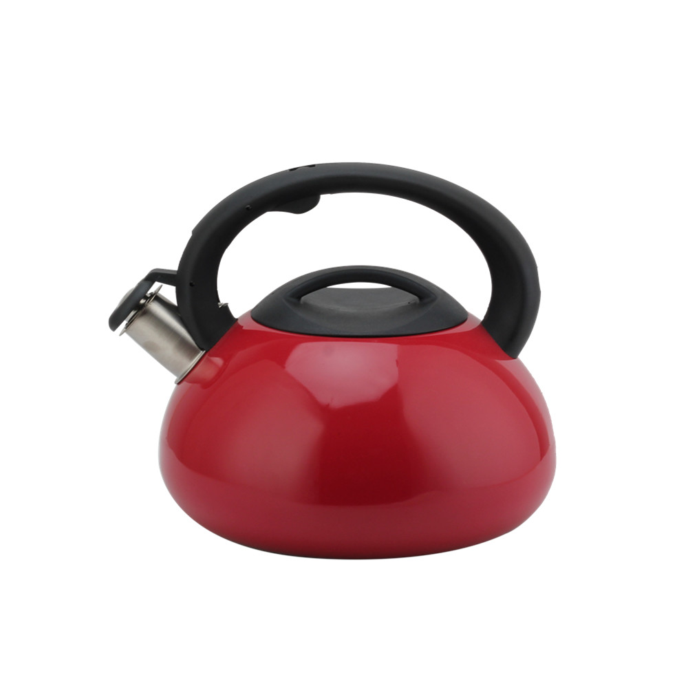 Induction Tea Kettle - Kettle for Induction And Gas Stoves-Red