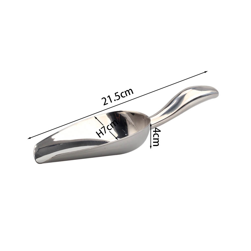 Metal Ice Scoop for Ice Maker, Ice Shovel — 7