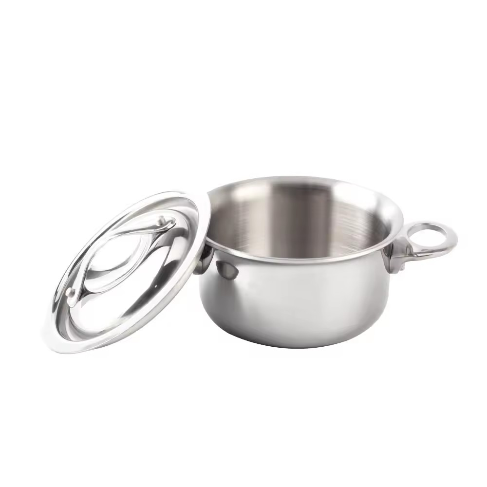 Stainless Steel Mini Tri-Ply Saucepot — 3