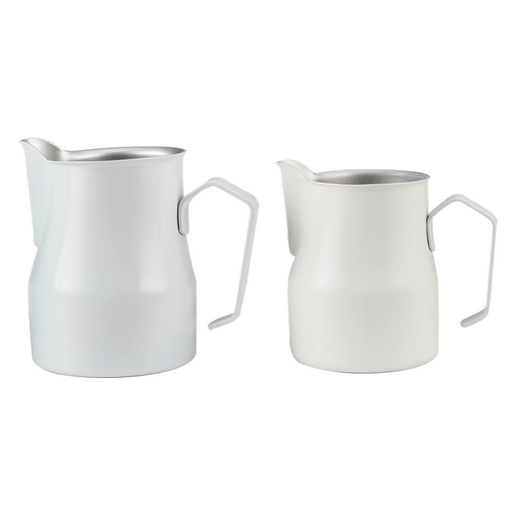 Various Colorful Options Stainless Steel Espresso Steaming Pitcher — product information