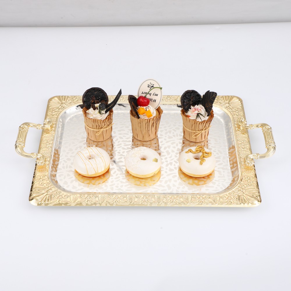 Iron Serving Plate for Decorative Party Birthday Wedding — 5