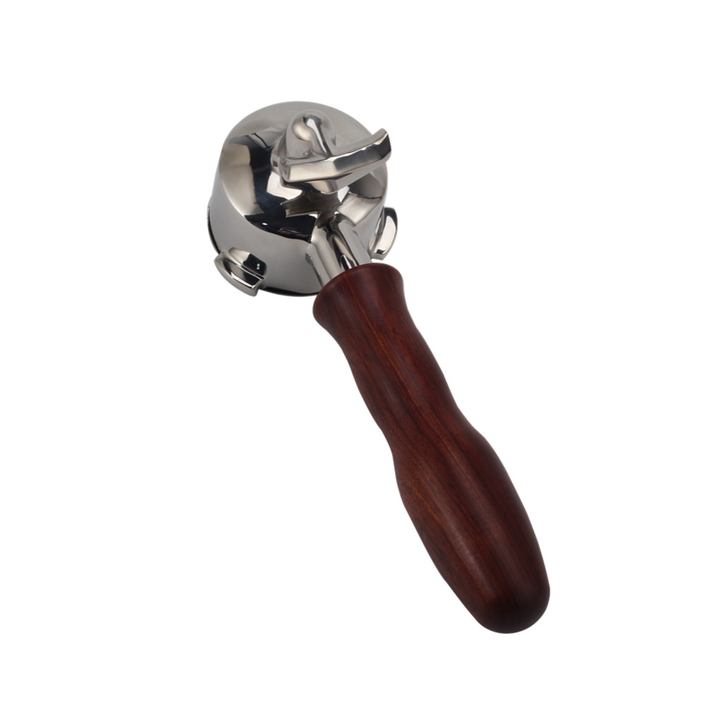 Portafilter 58mm Double Spout With Wooden Handle — 6