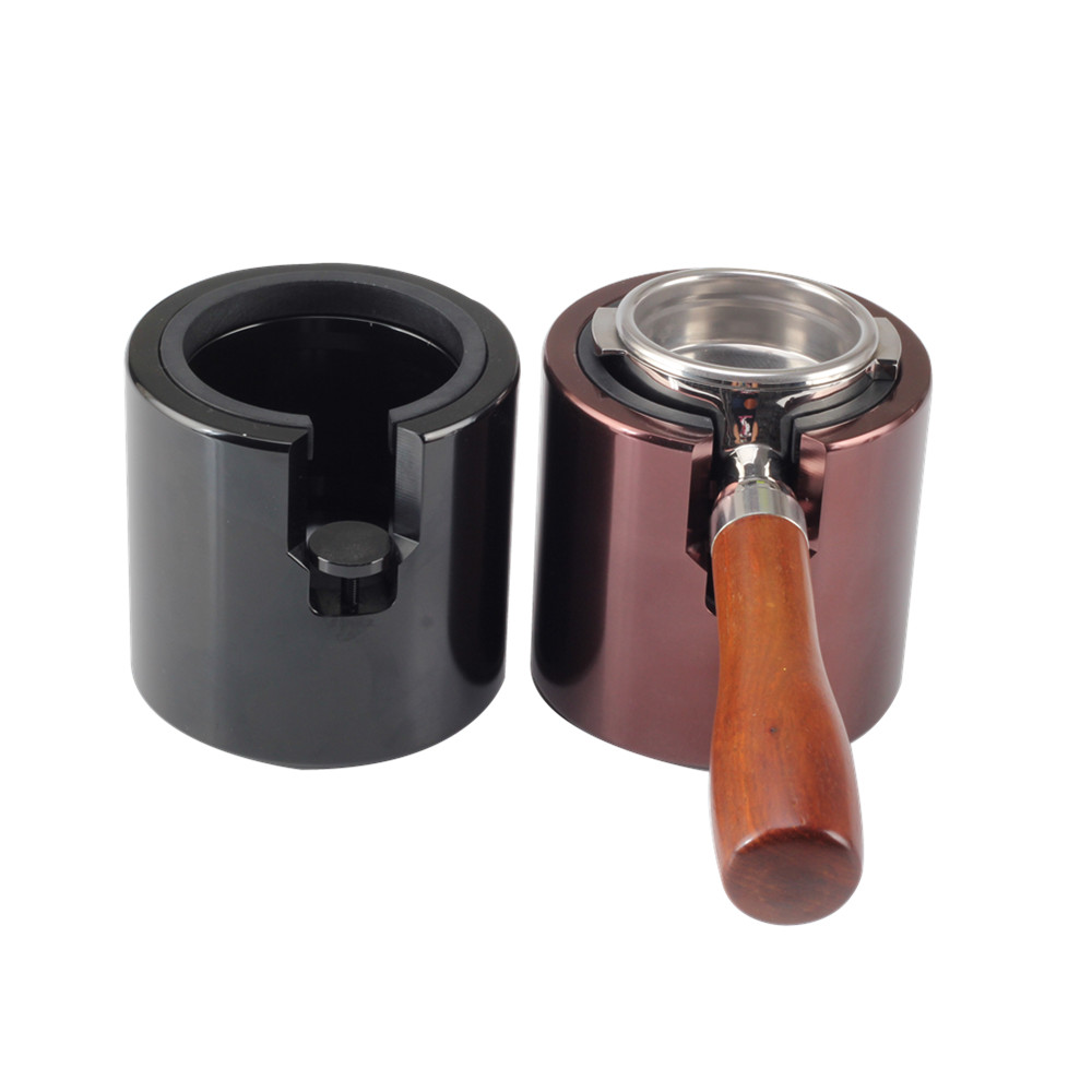 Adjustable Height Tamping Station, Portafilter Stand — 5