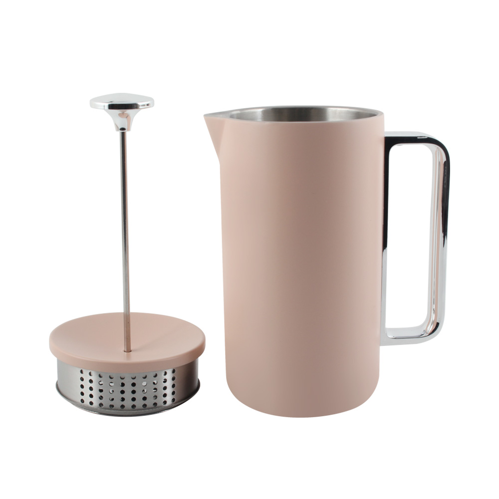 Double Insulated 304 Stainless Steel Coffee Tea Maker 4 Level Filtration System — 3