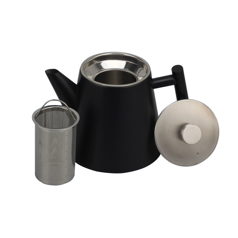 Stainless Steel Teapot Coffee Pot With Infuser — 5