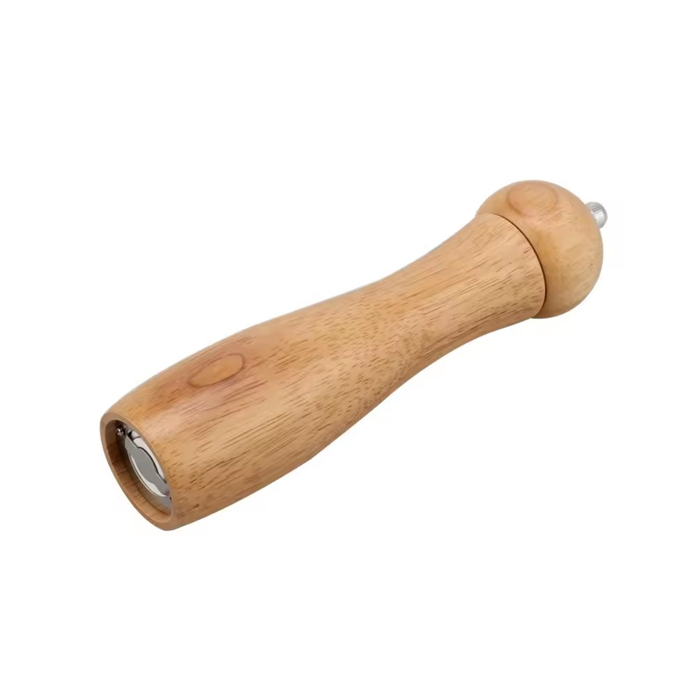 Manual Adjustable Coarse And Fine Salt And Pepper Mill, Wooden Salt And Pepper Grinder Set — product information