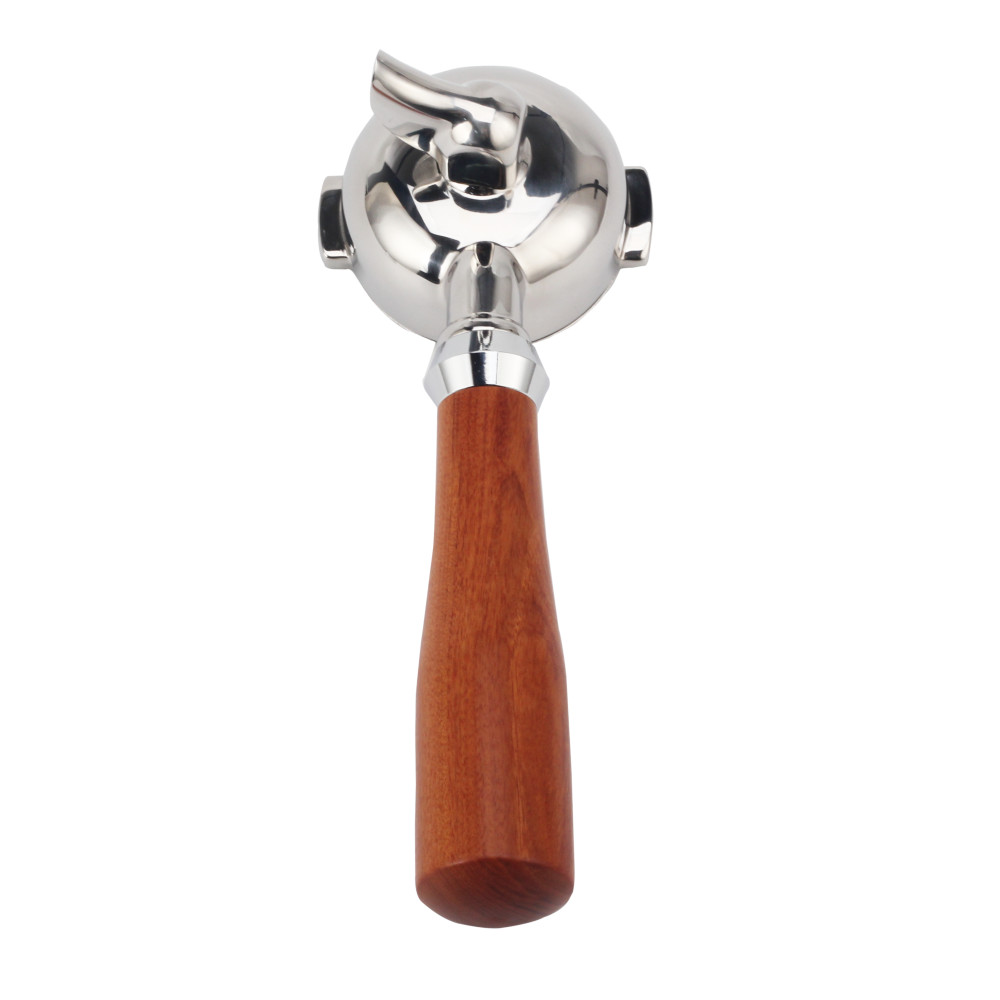 Espresso Bottomless Single Spout Portafilter With 2 Ears — 5