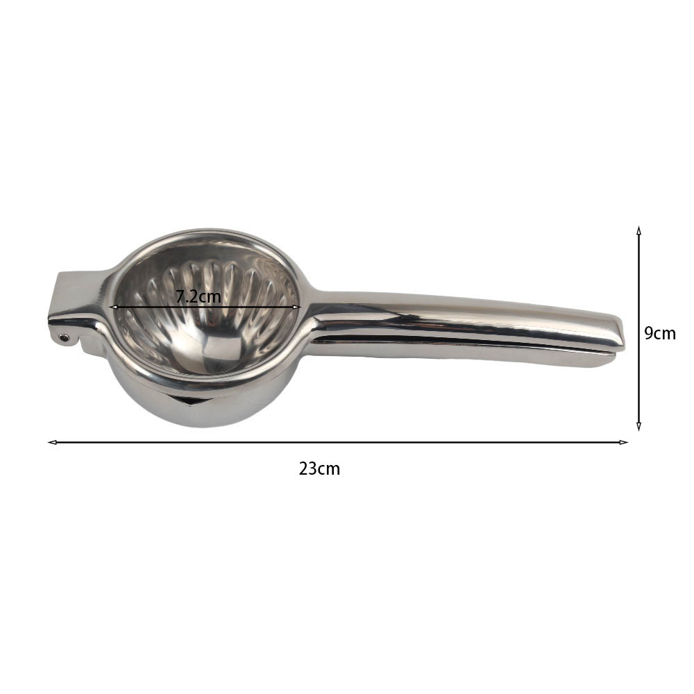 Stainless Steel Manual Lemon Press, Manual Citrus Juicer — product information