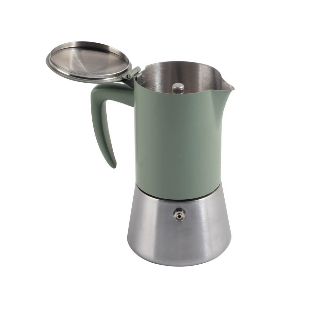 Stovetop Espresso Maker, Italian Coffee Maker, Moka Pot — 3