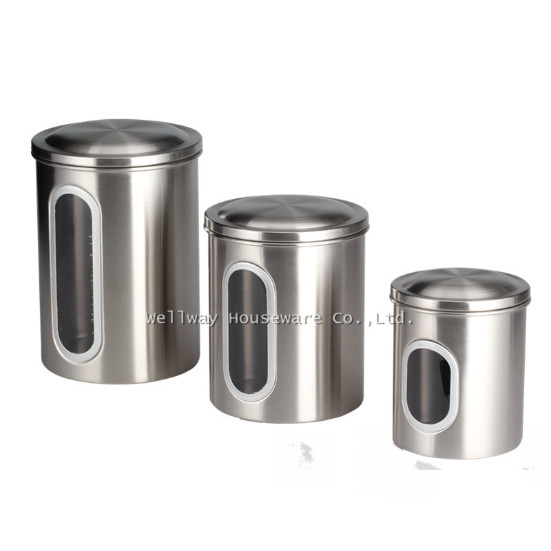 Stainless Steel Kitchen Canister — 4
