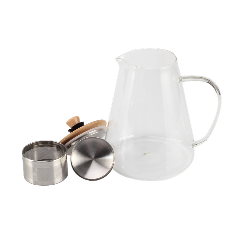 Glass Teapot With Infuser, Teapot for Stovetop Safe for Blooming Tea — 3