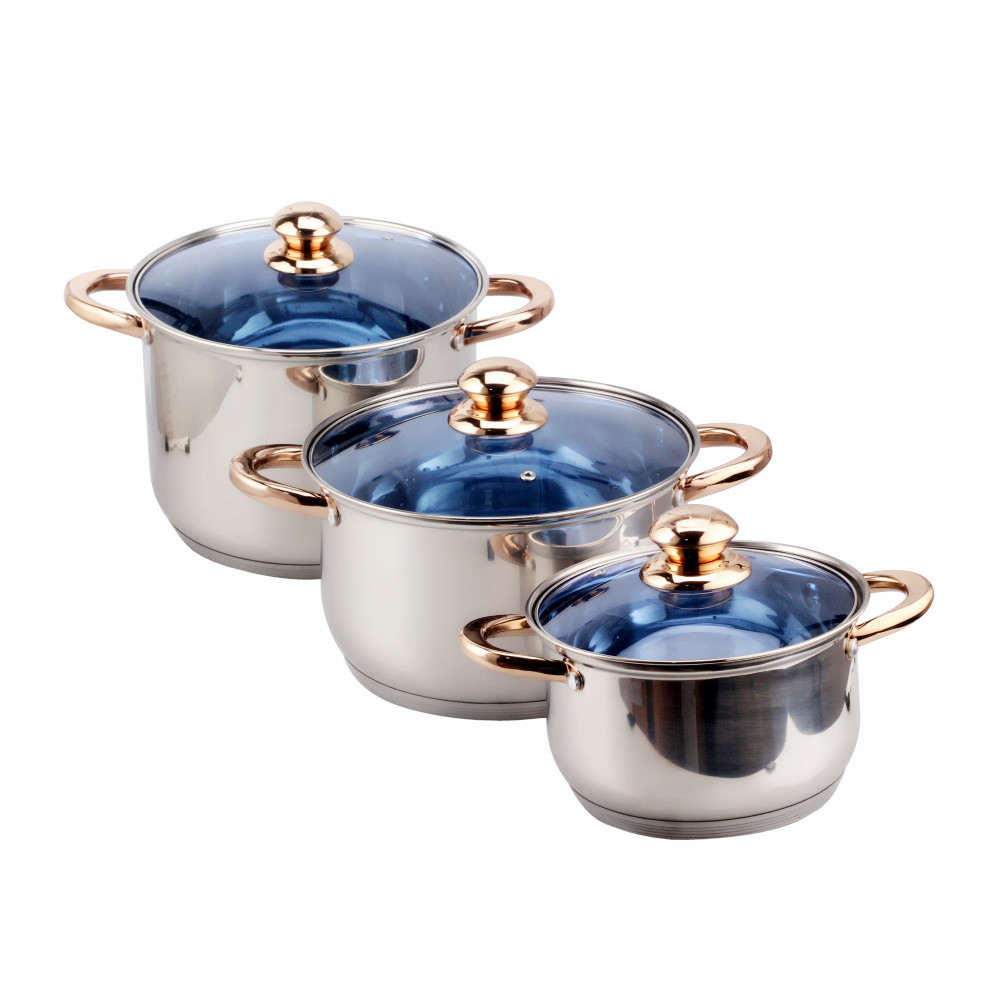 Stainless Steel Cookware Sets 12-Piece — 2