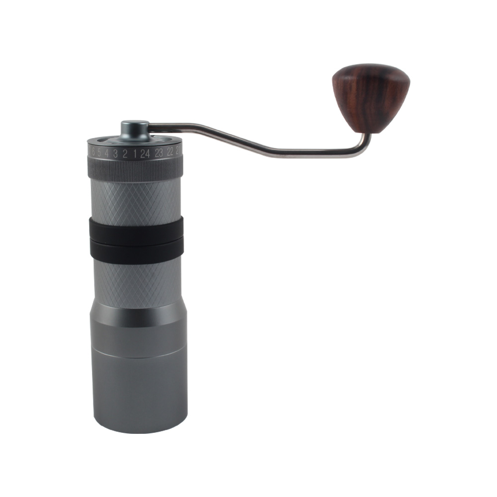 Adjustable Settings Manual Coffee Grinder for French Espresso Moka, Manual Burr Coffee Grinder