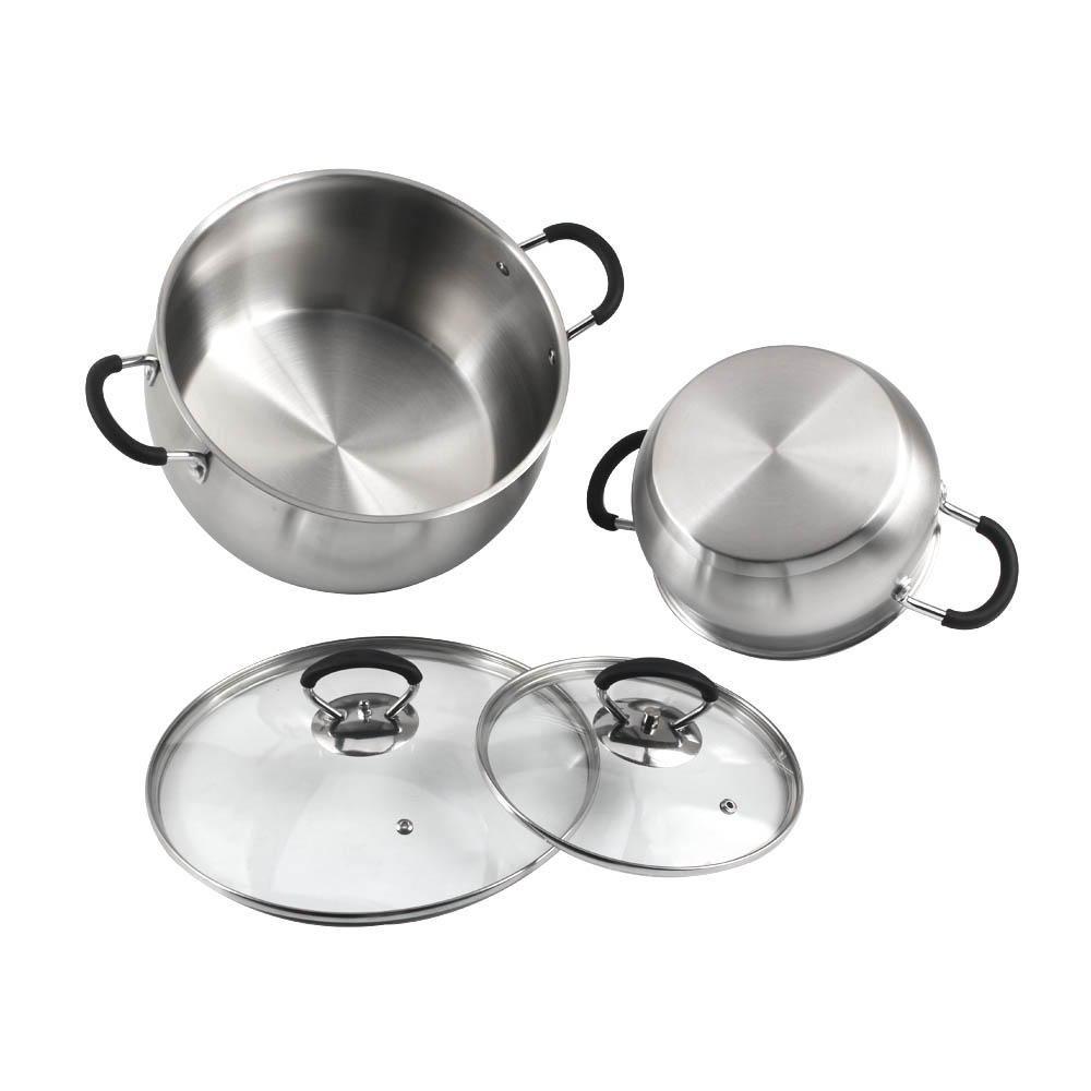 Belly Shape Dutch Oven Pots With Lids — 6