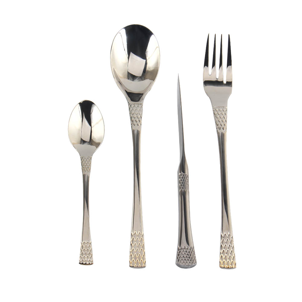Stainless Steel Tableware Cutlery Set for Home Restaurant Party Include Forks Spoons Knives, Mirror Polished Tableware Set — product information