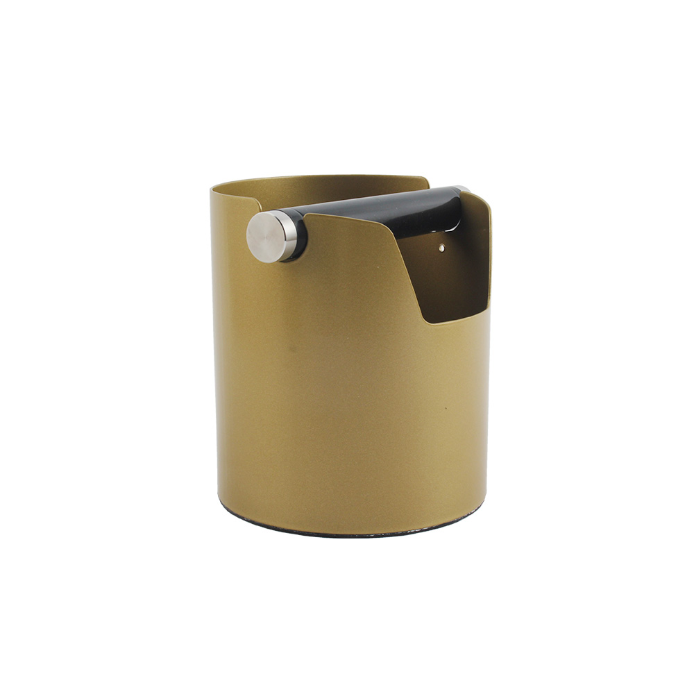 Espresso Knock Box Non Slip Coffee Ground Knock Box With Rubber Ring — 4