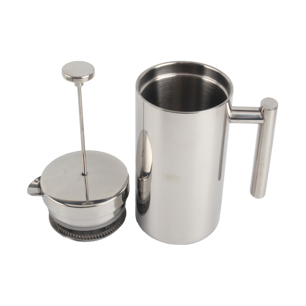 Double-Walled Insulated Stainless Steel French Press, 1 Litre Coffee Maker — 5