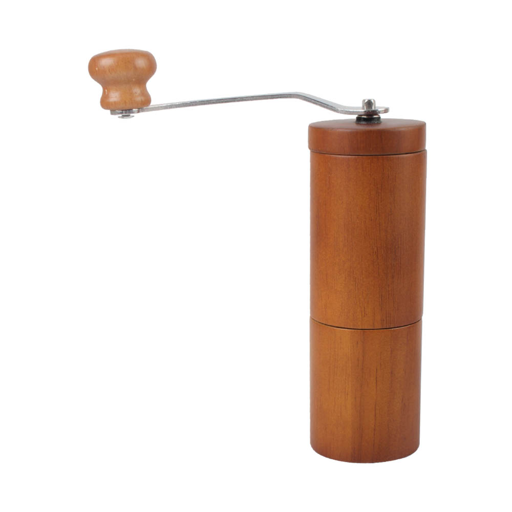 Coffee Mill With Handle, Coffee Bean Grinder Wooden Mill — 2