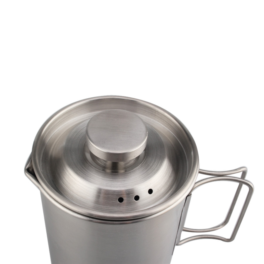Single Wall French Press Coffee And Tea Maker 34oz for Camping — 2