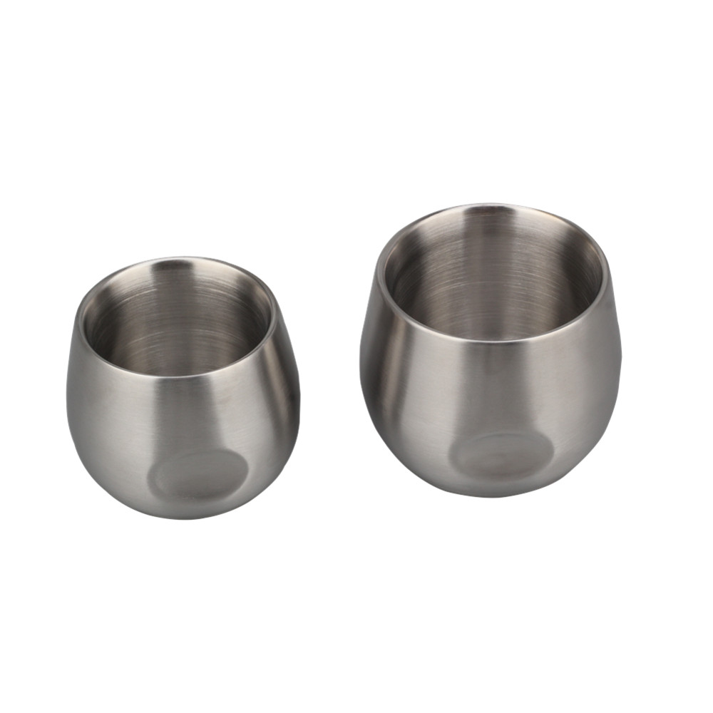 Double Wall Metal Insulated Espresso Cups — 3