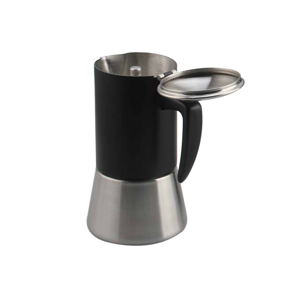 Stovetop Espresso Maker, 300ml / 6 Cups Moka Pot, — product information