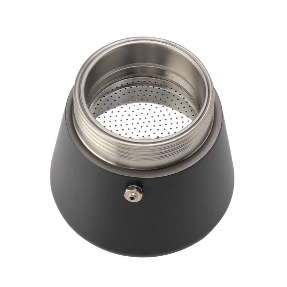 Stovetop Espresso Maker, Stainless Steel Italian Style Coffee Maker — 5