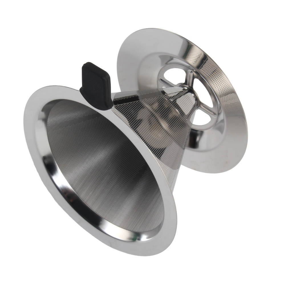 Stainless Steel Coffee Filter Cone Dripper Cup — 2