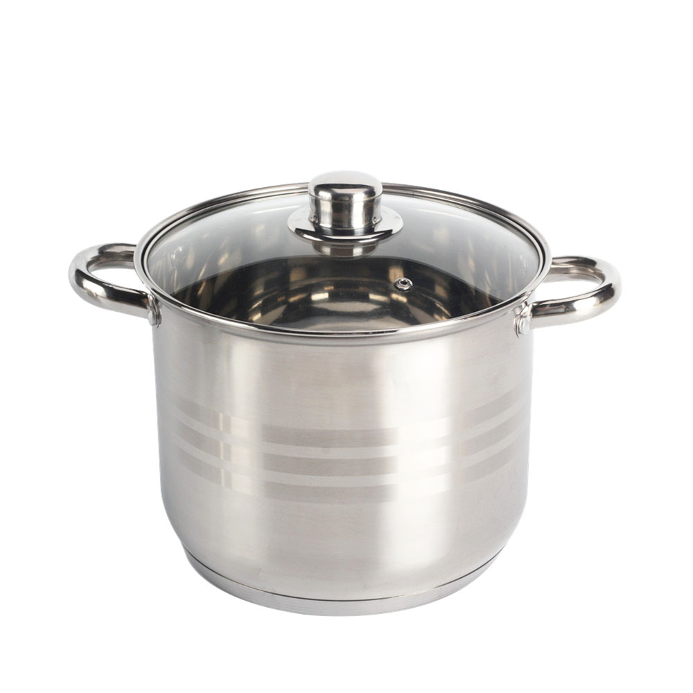 3pcs Stainless Steel Stock Pot — 2