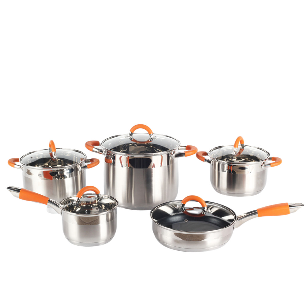 10pcs Non-Stick Cookware Set — product information