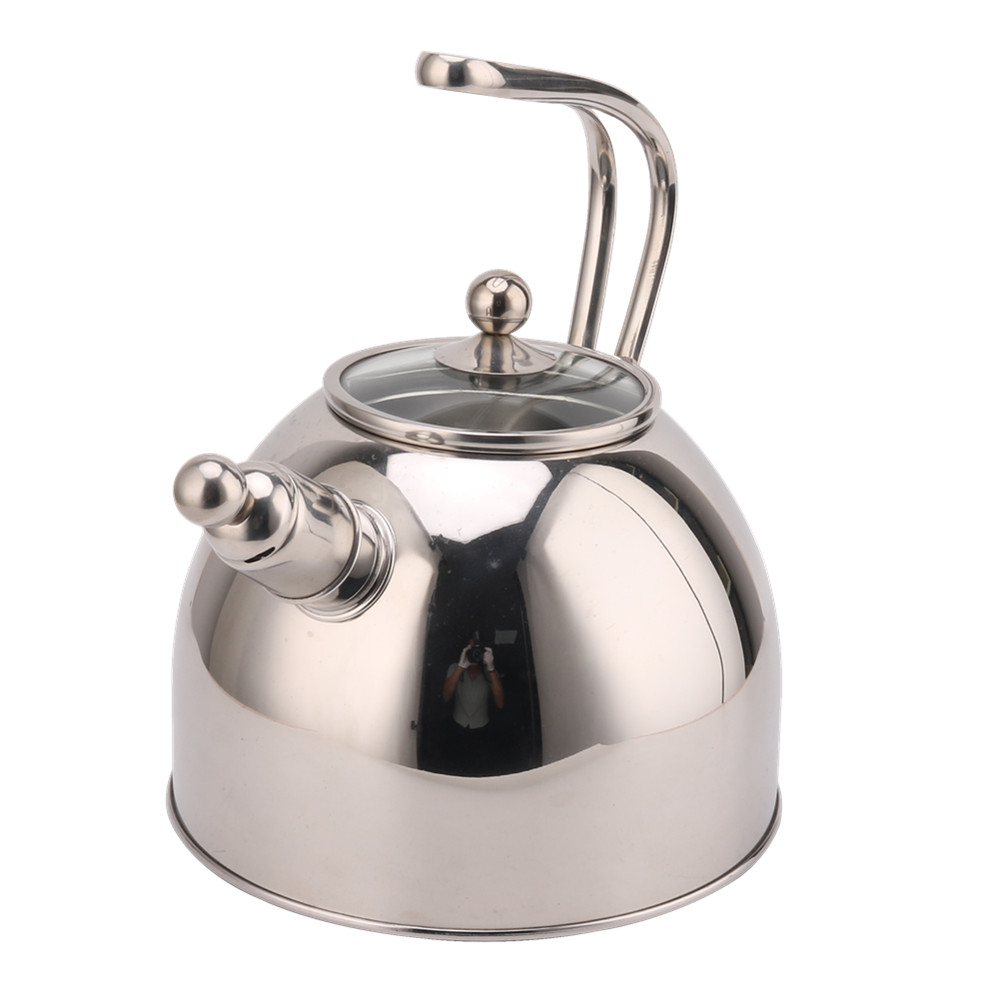 Stainless Steel Whistling Tea Kettle-Kettle With Flute-Tea Kettle — 2