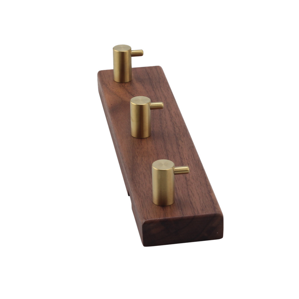 Rustic Wooden Wall Mounted Coat Rack — 4