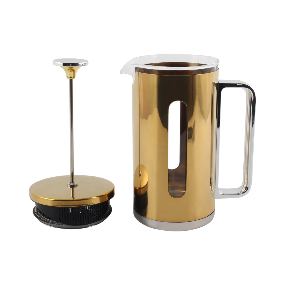 Heat Resistant Durable, Easy To Clean, Borosilicate Glass Coffee Press, 34oz Coffee Maker — product information