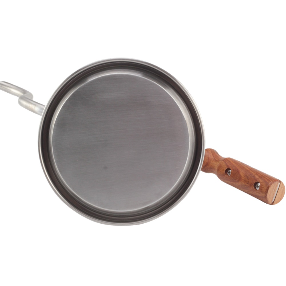 Premium Stainless Steel Kettle Body & Ergonomic Wood Handle With Thermometer — 6