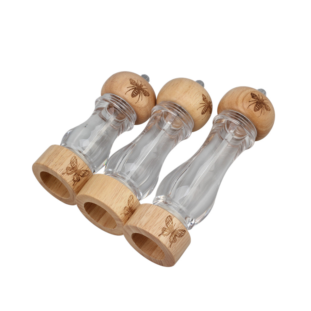 Clear Body, Insect Style, Hand Mill Pepper Mill — 3
