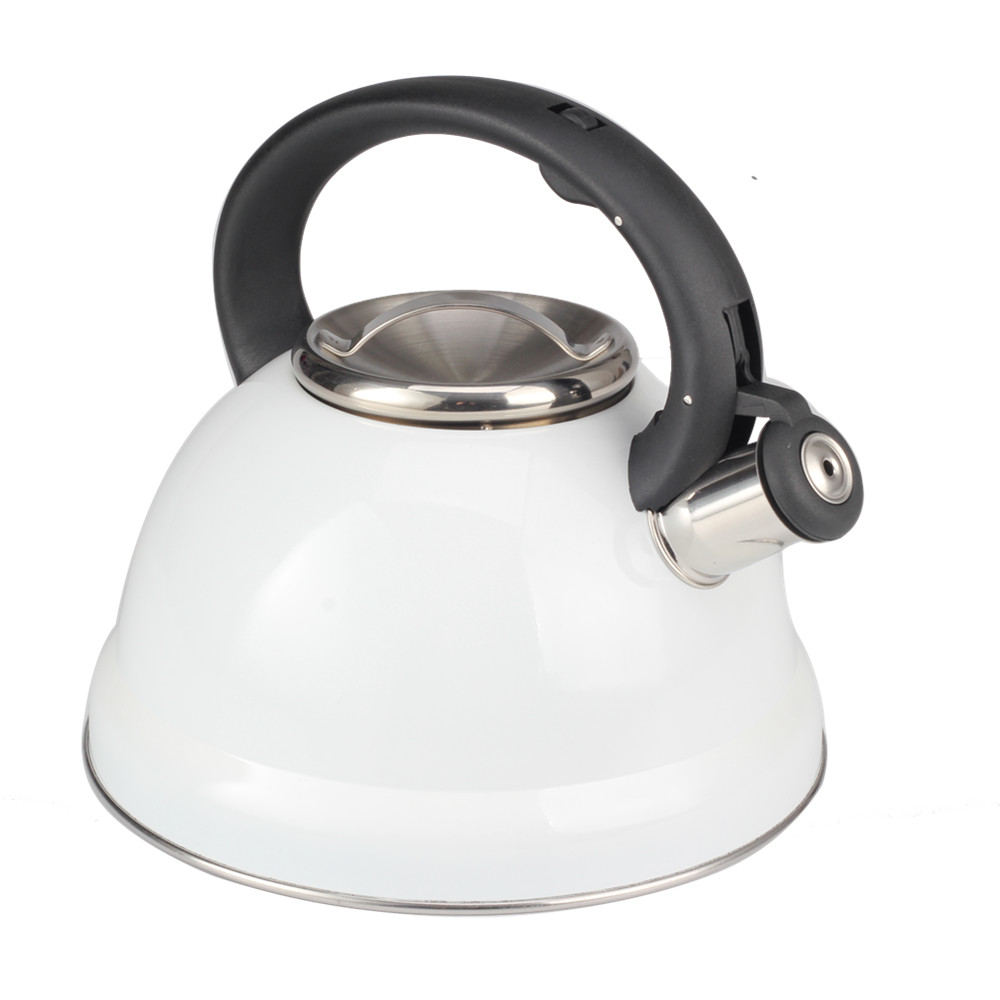 Classic Stainless Steel Whistling Tea Kettle — 3