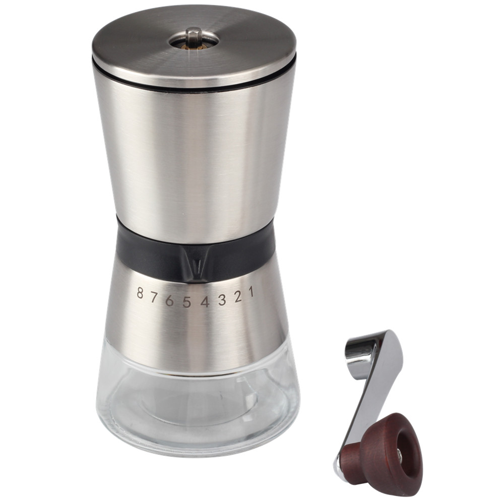 Stainless Steel Grinder With 8 Adjustable Coarseness — 5