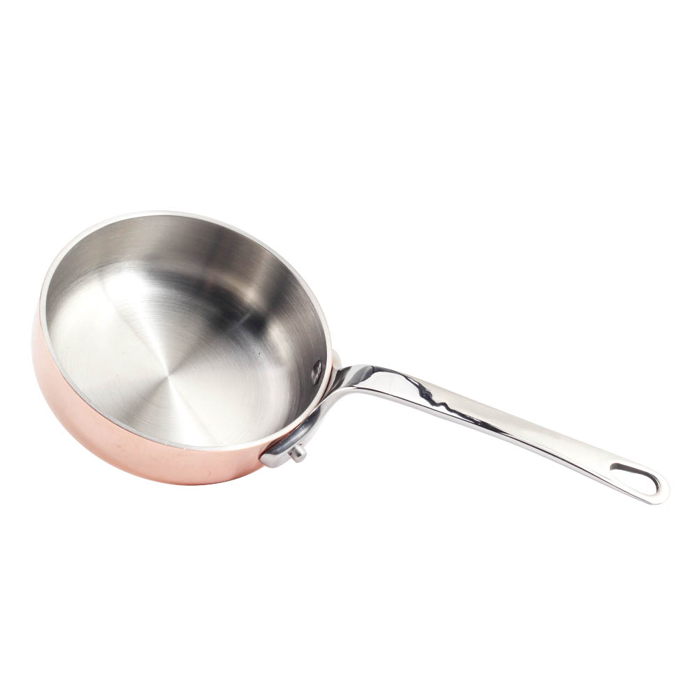 Rose Gold Tri-Ply Stainless Steel Mini Pan — product information