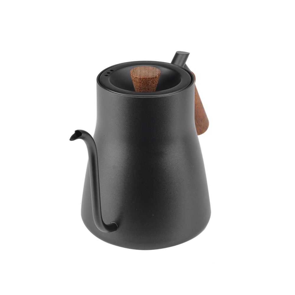 Teflon Coating Coffee Pouring Kettle With Lid — 4