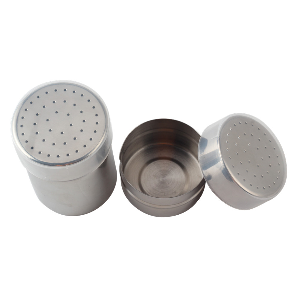 Chocolate Shaker Dispenser, Steel Mesh Sieve — 6