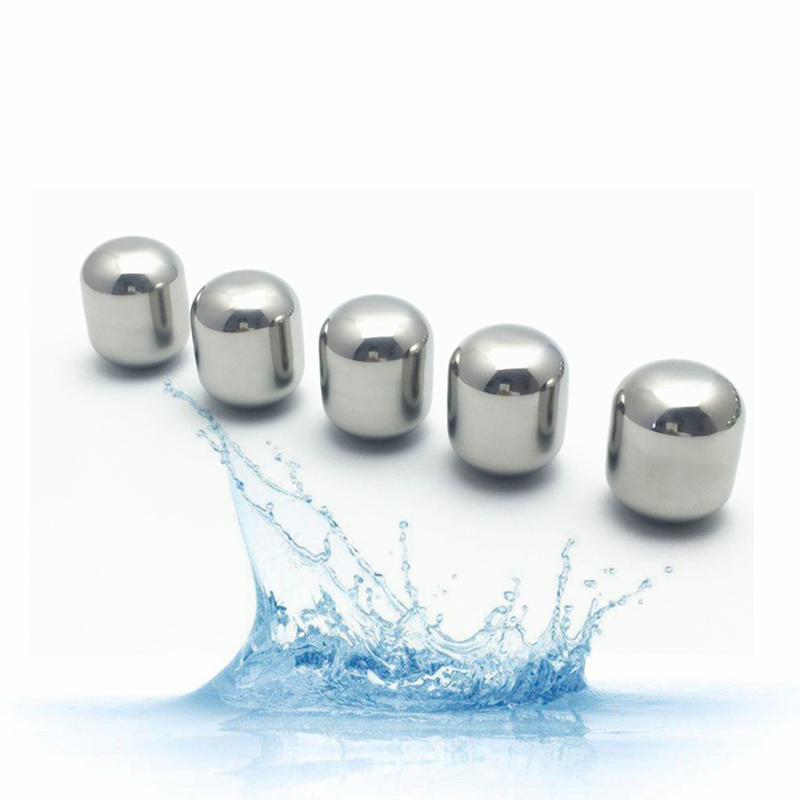Ellipse Ice Cubes, Whiskey Stone, Stainless Steel Ice Cubes With High Cooling