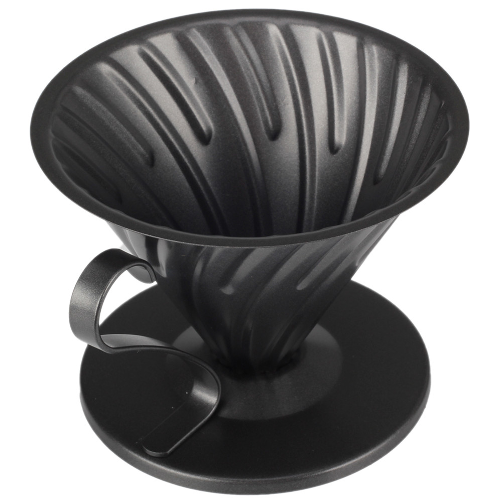 Premium Coffee Filter, Stainless Steel Coffee Filter Cone Dripper Cup — 5