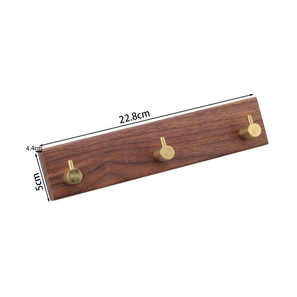Rustic Wooden Wall Mounted Coat Rack — product information