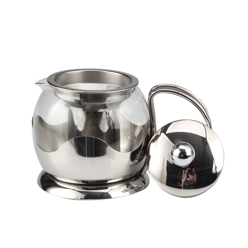 Glass Teapot Insulated Tea Cup With Infuser — product information