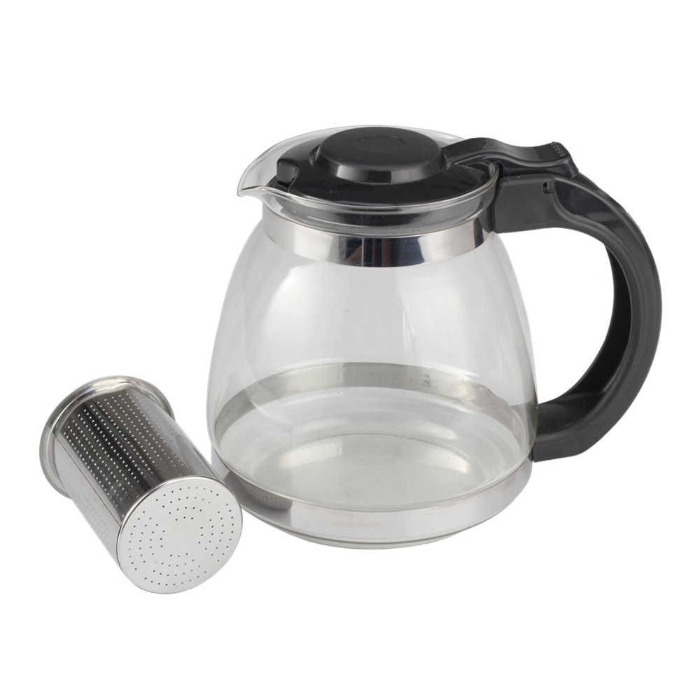 Teapot With Stainless Steel Strainer for Loose Tea — product information